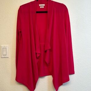 VanHeusen cardigan size:S/P hot pink/ fuchsia